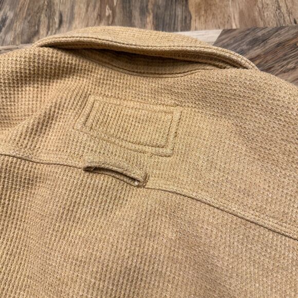 L.L. Bean Katahdin Iron Works Sherpa Lined Shirt Jacket Shacket Men’s Large - Picture 8 of 14